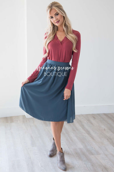 Unforgettably Yours Chiffon Skirt Skirts vendor-unknown