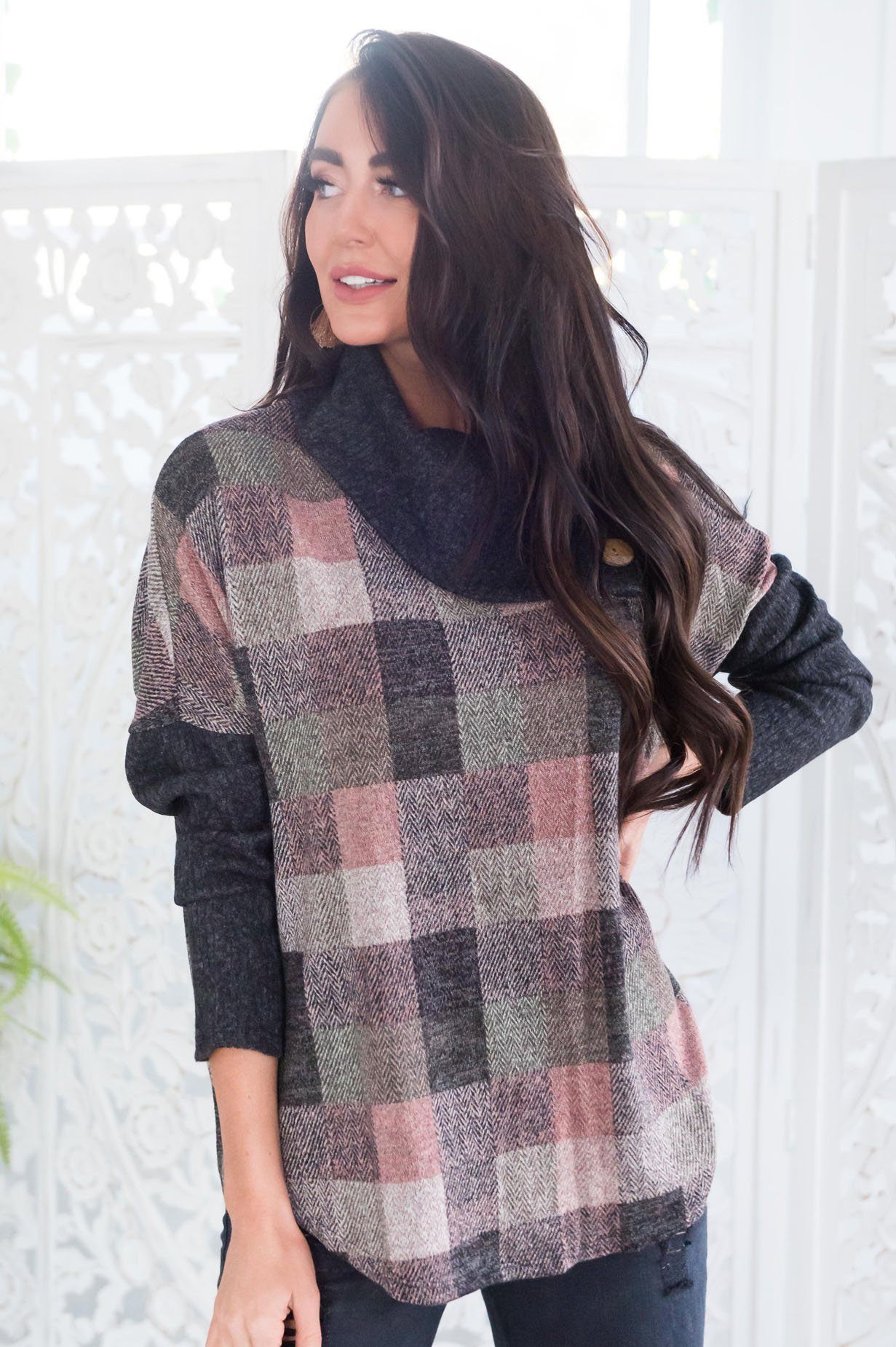 A Stroll In The Park Modest Sweater Modest Dresses vendor-unknown 