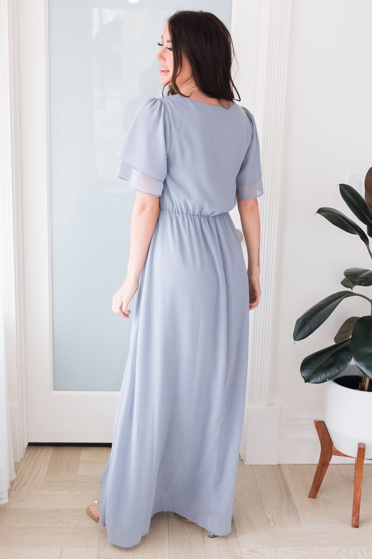 The Chloe Chiffon Maxi Dress Modest Dresses vendor-unknown 