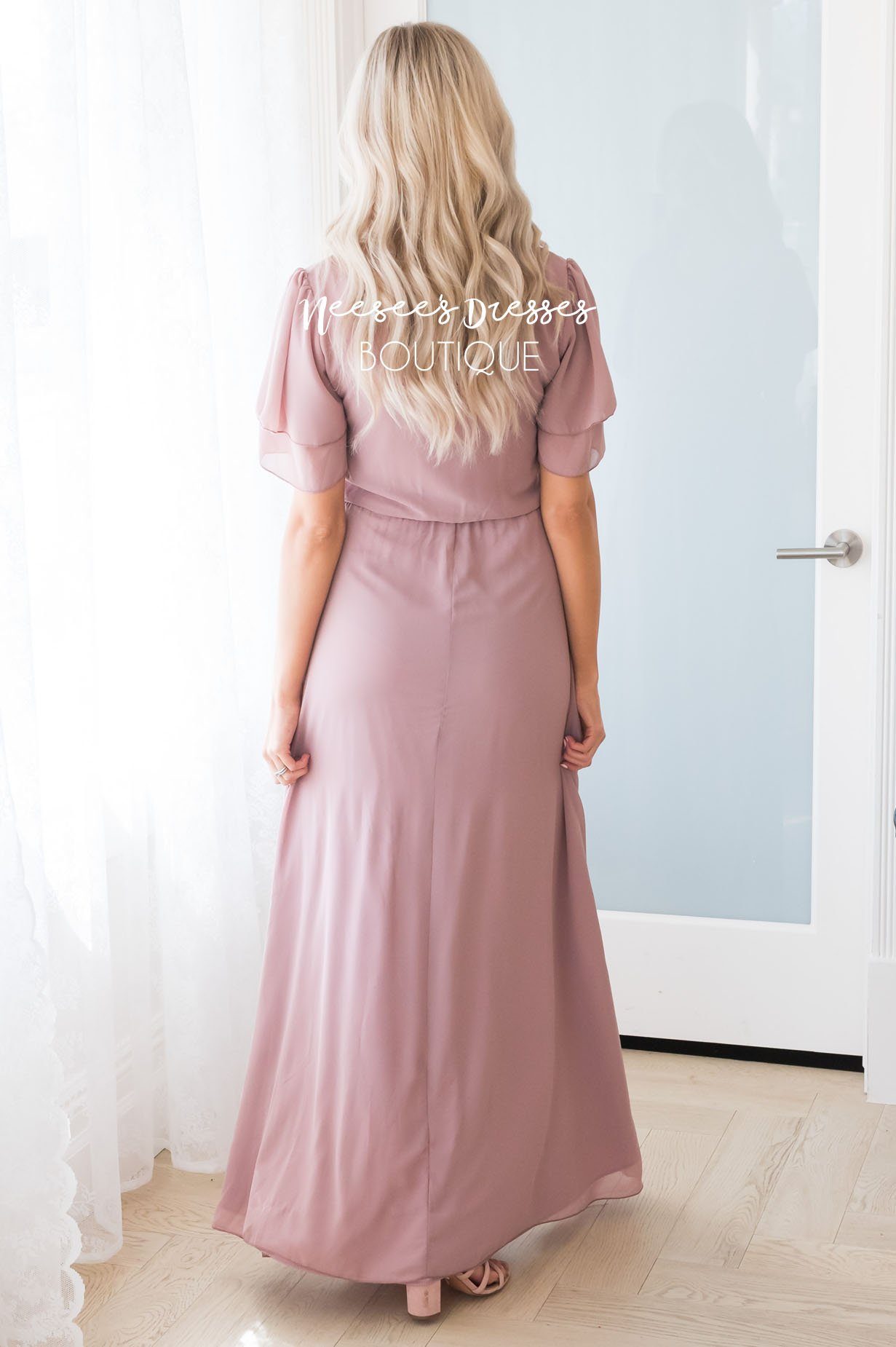 The Chloe Chiffon Maxi Dress Modest Dresses vendor-unknown 