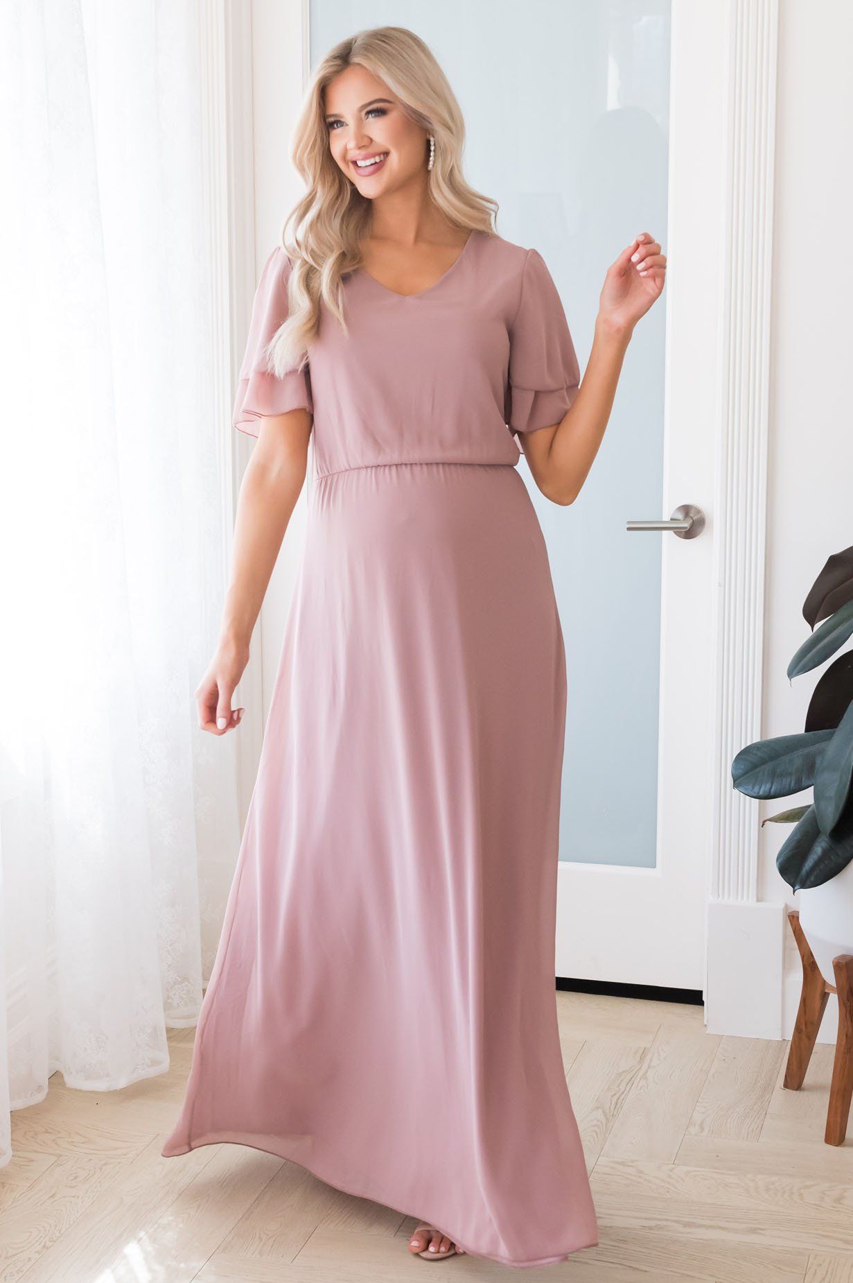 The Chloe Chiffon Maxi Dress Modest Dresses vendor-unknown 