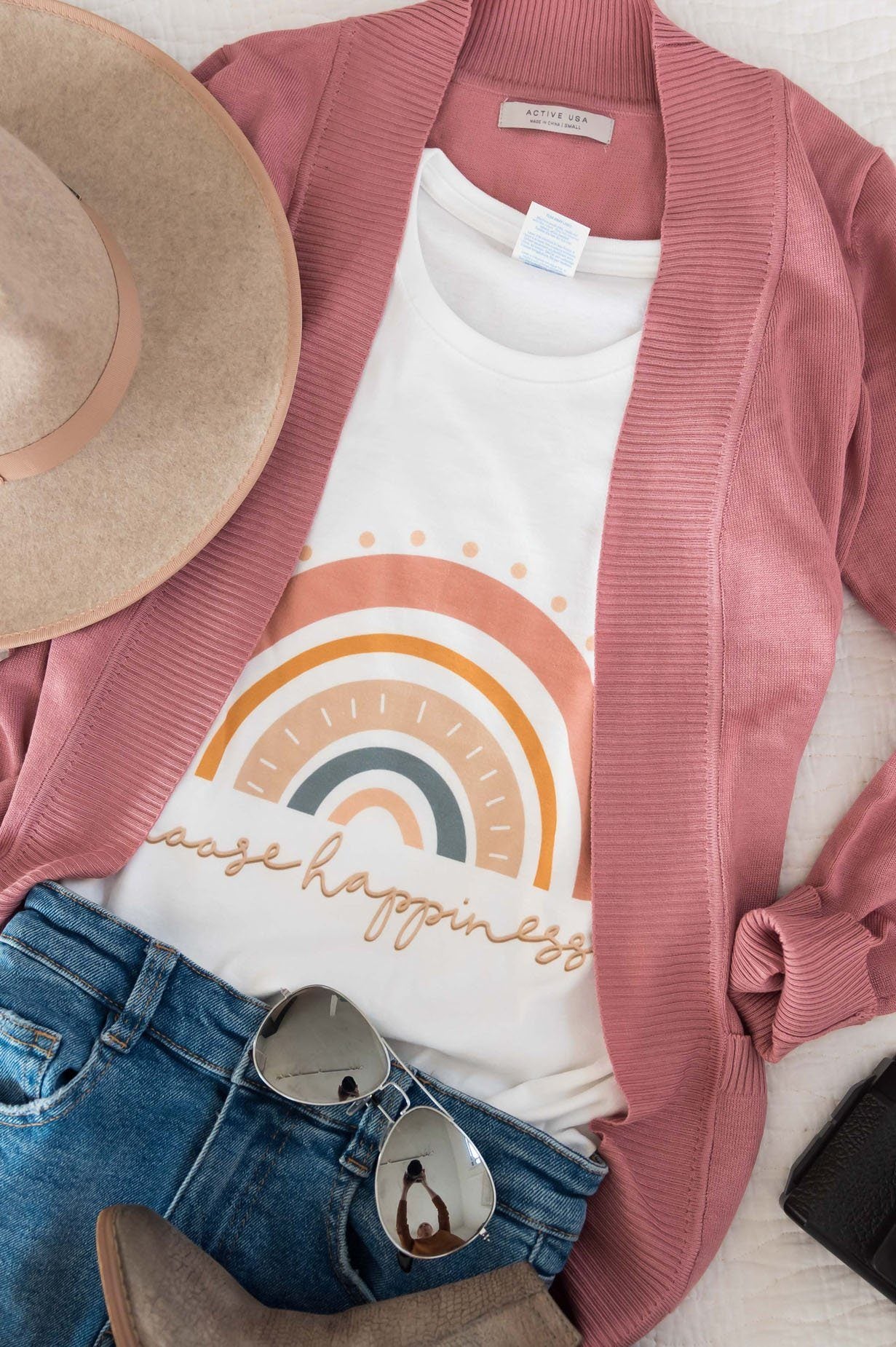 Choose Happiness Modest Tee Modest Dresses vendor-unknown 