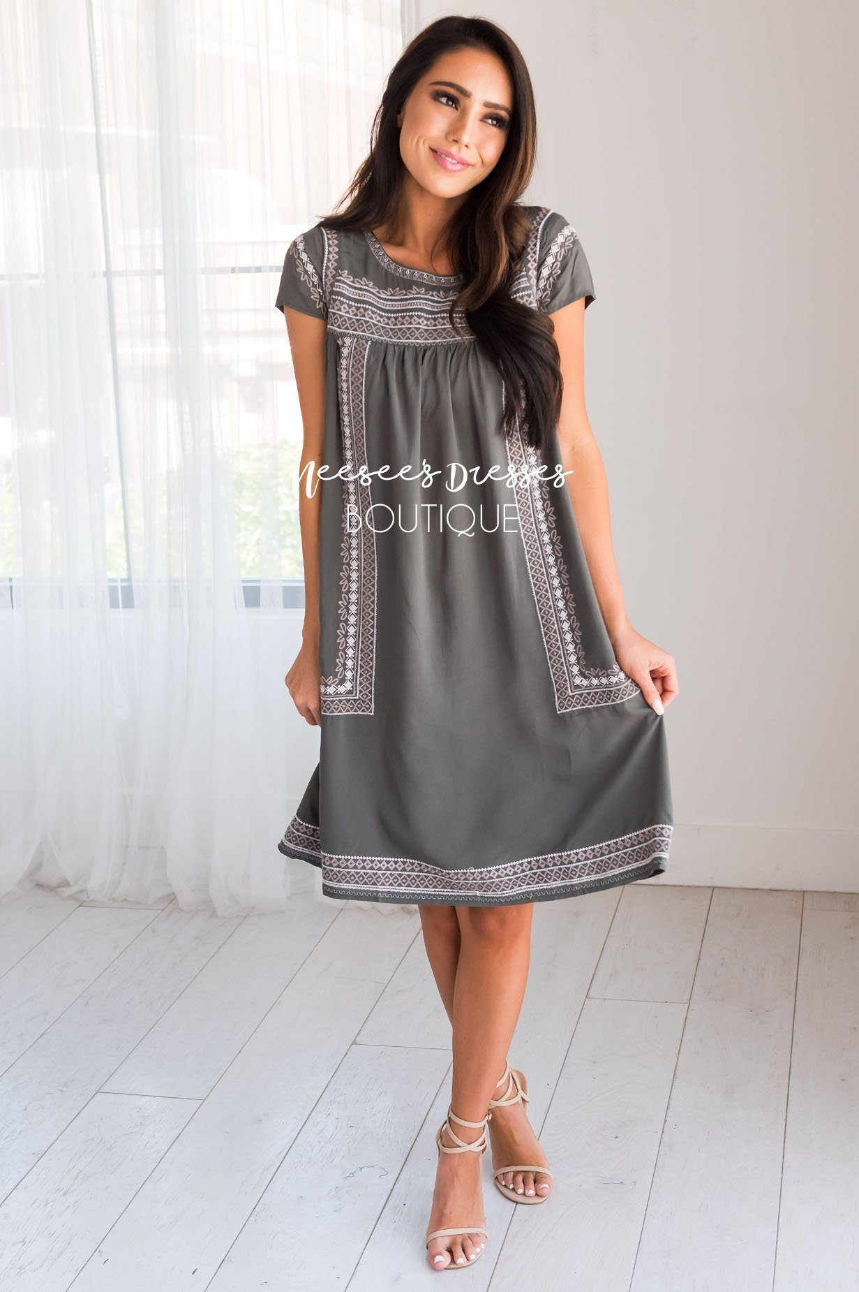 The Christine Modest Dresses vendor-unknown 