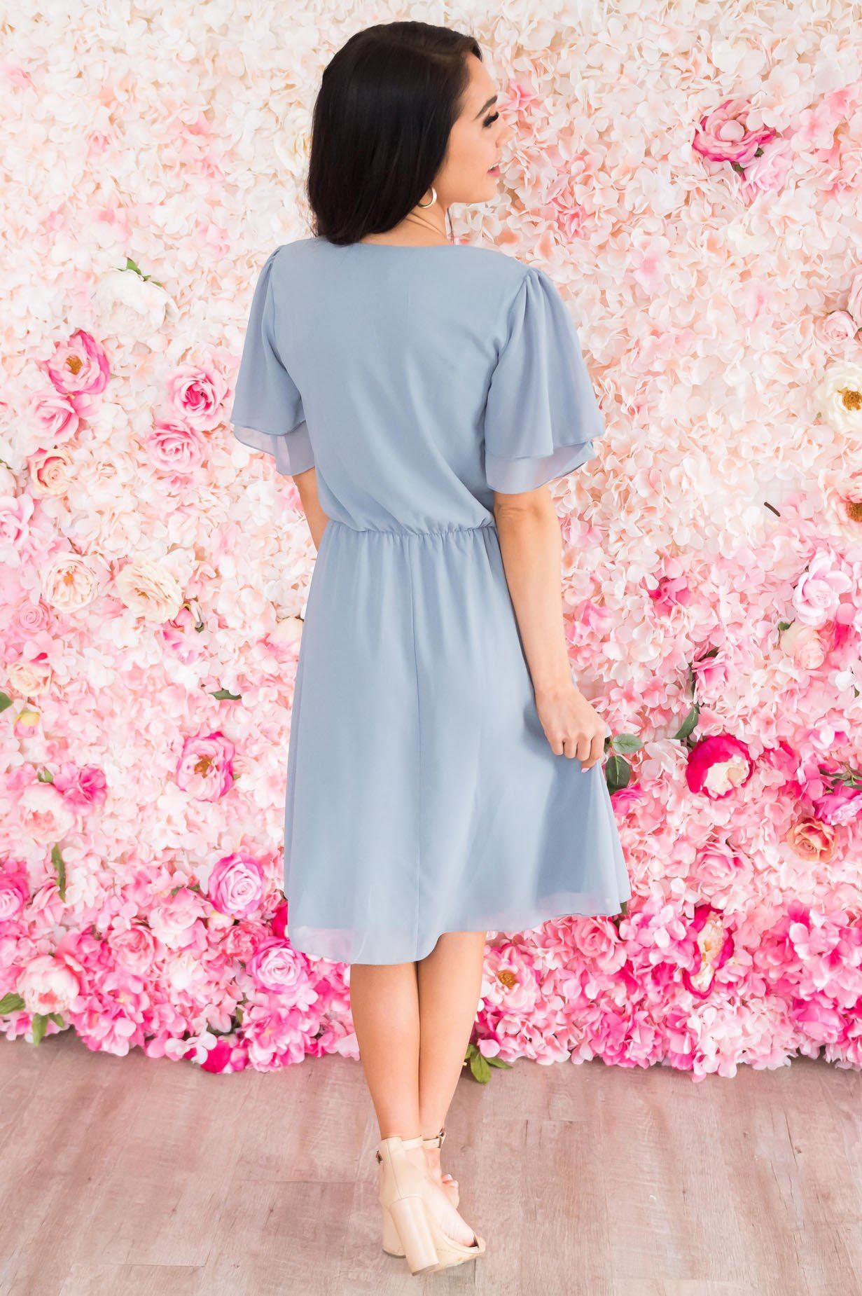 The Claire Chiffon Dress Modest Dresses vendor-unknown 