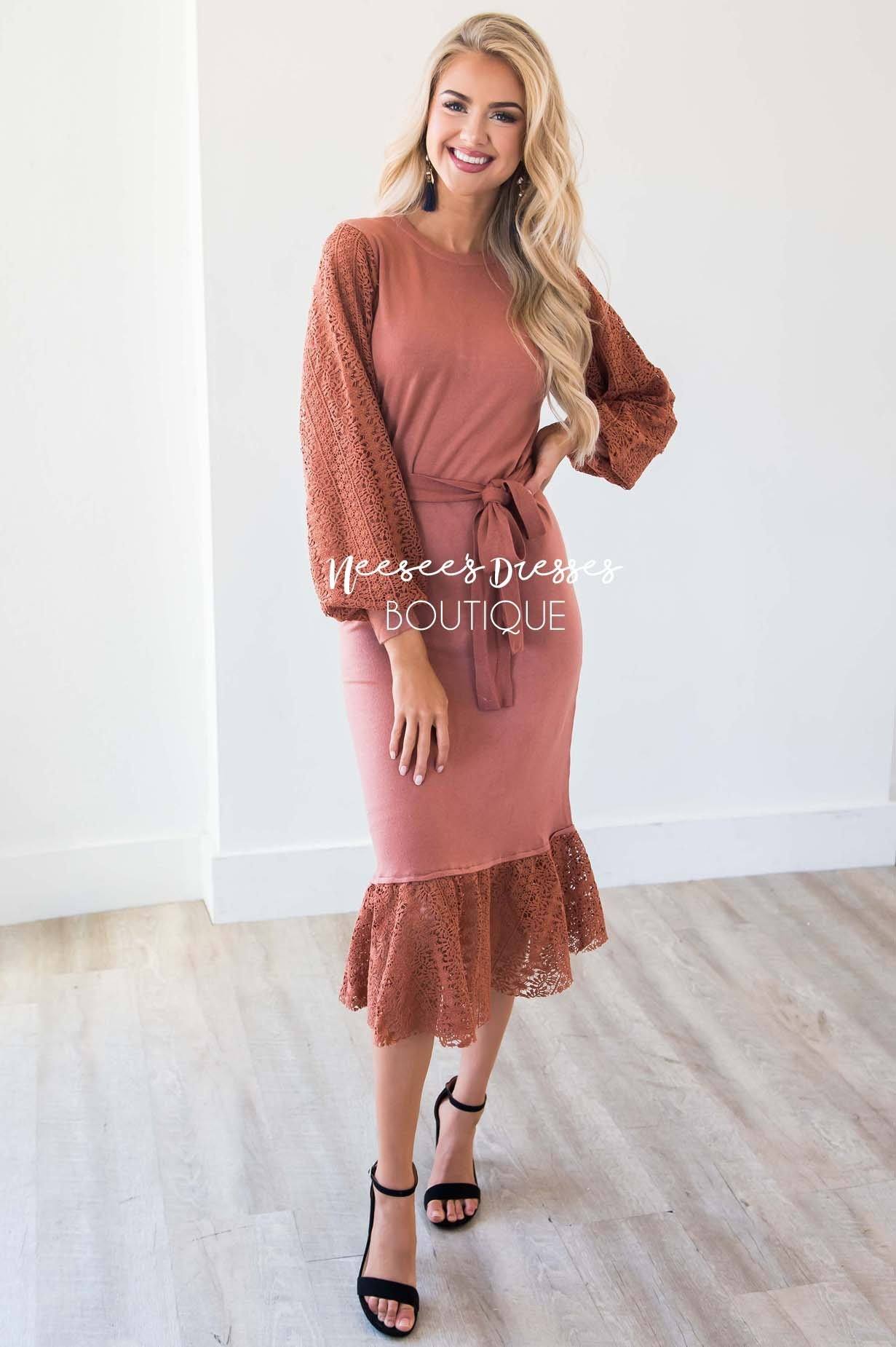 The Luna Modest Dresses vendor-unknown 