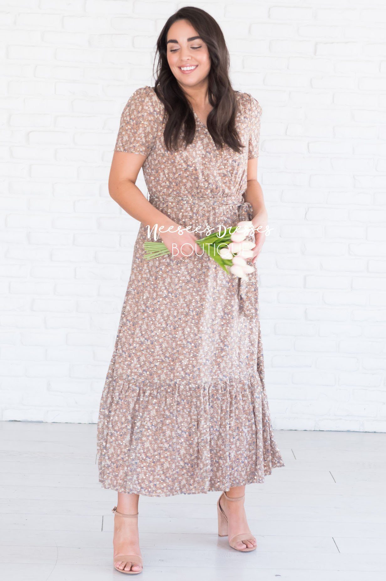 The Coretta Modest Dresses vendor-unknown 