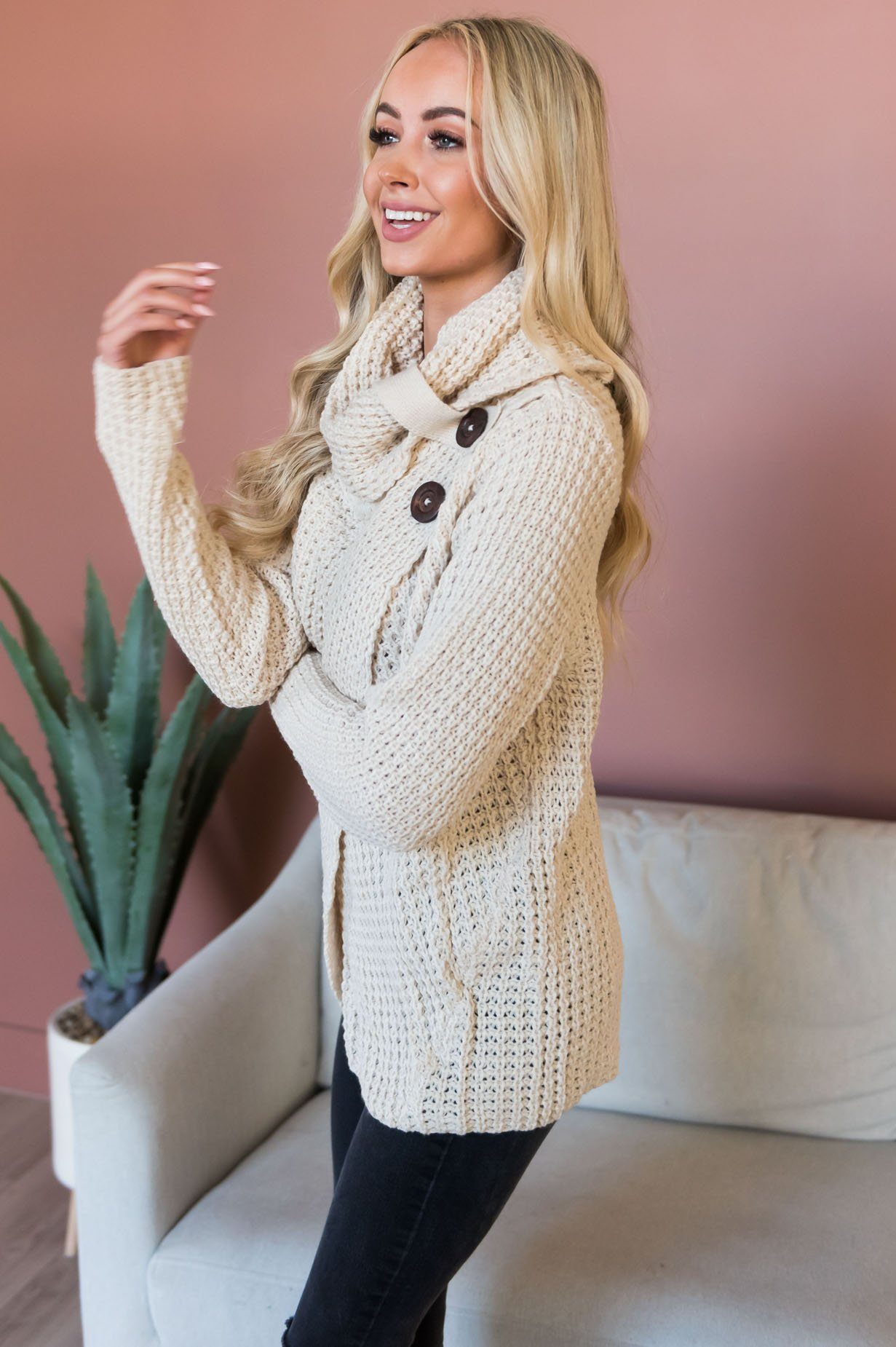 Cozy Cottage Modest Cardigan Modest Dresses vendor-unknown 