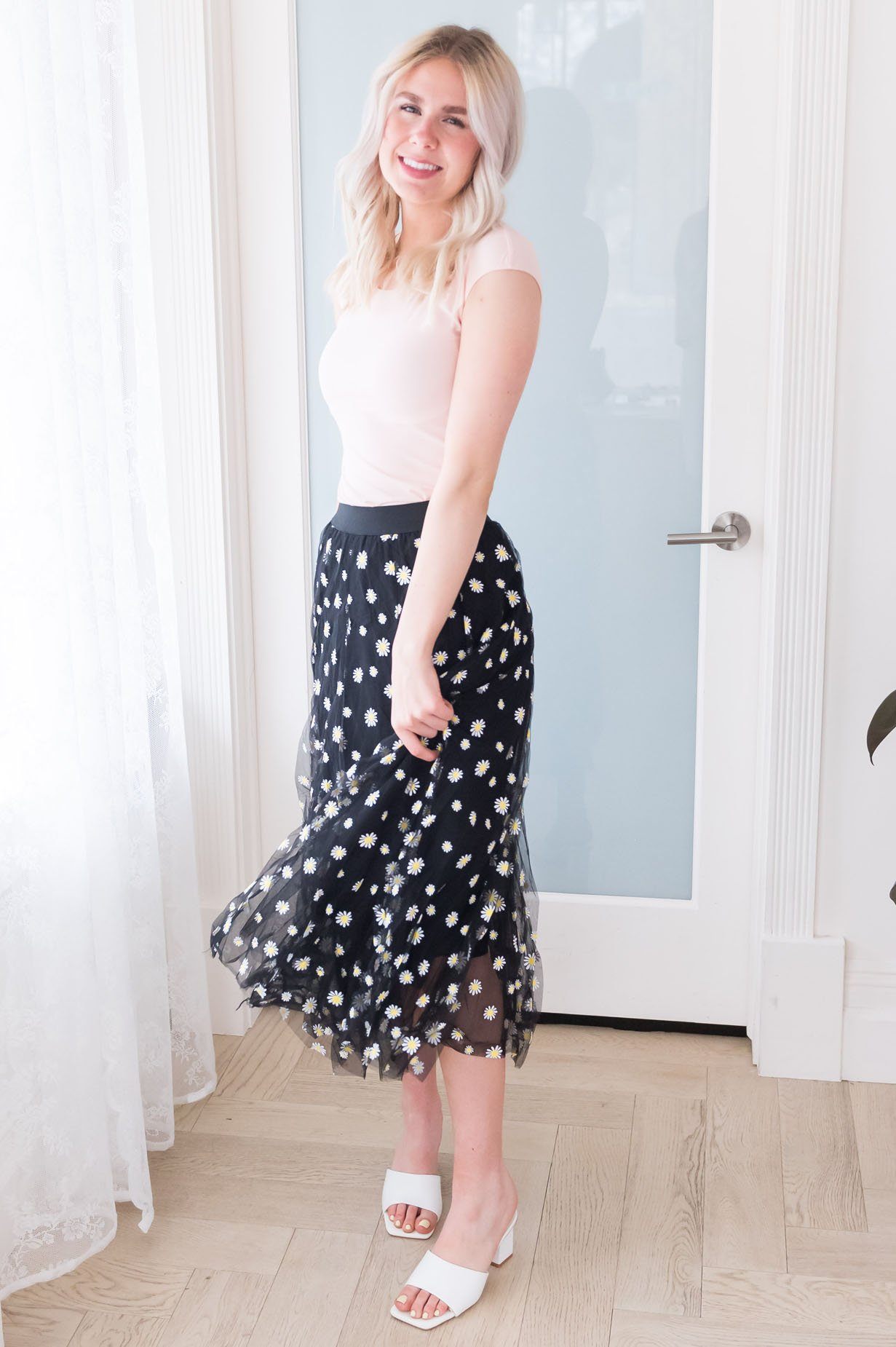 Crazy Daisy Modest Tulle Skirt NeeSee's Dresses 