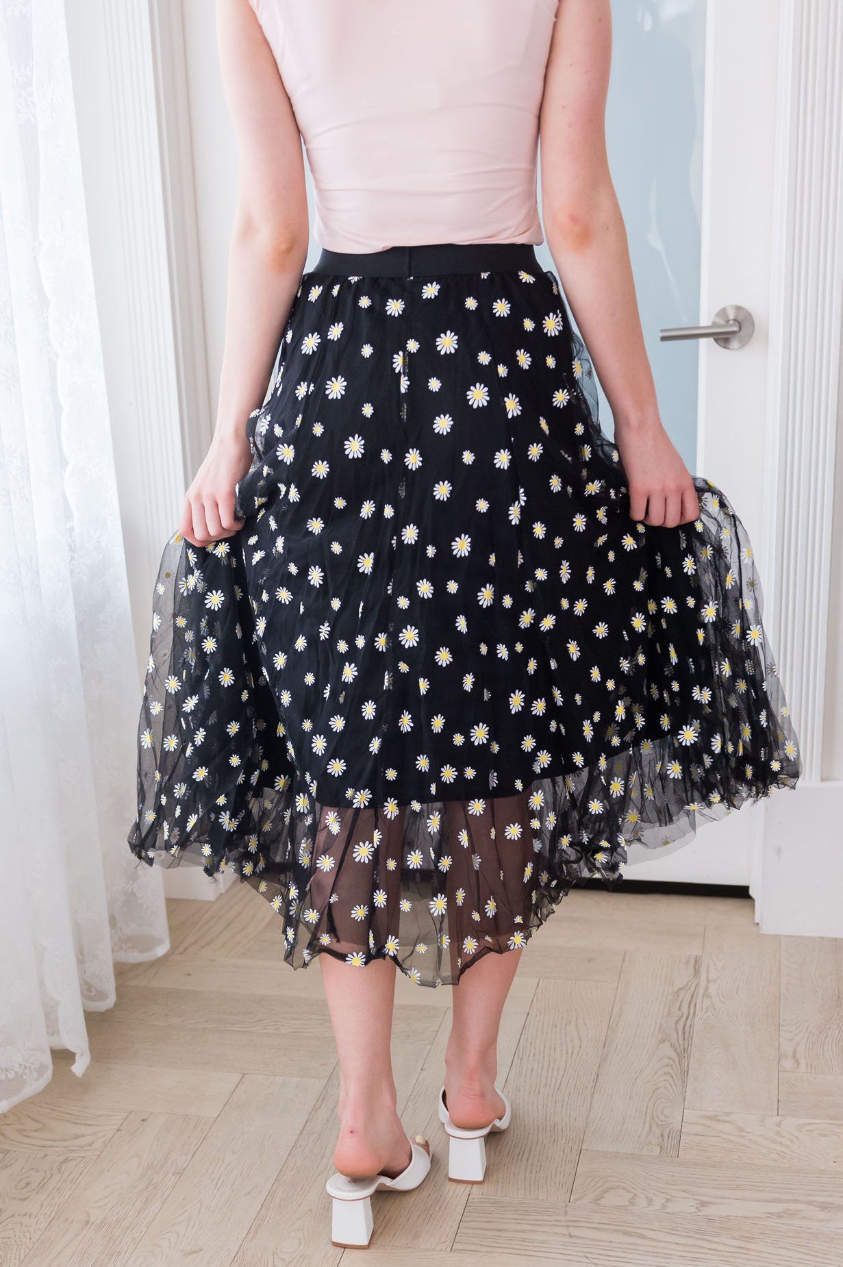Crazy Daisy Modest Tulle Skirt NeeSee's Dresses 