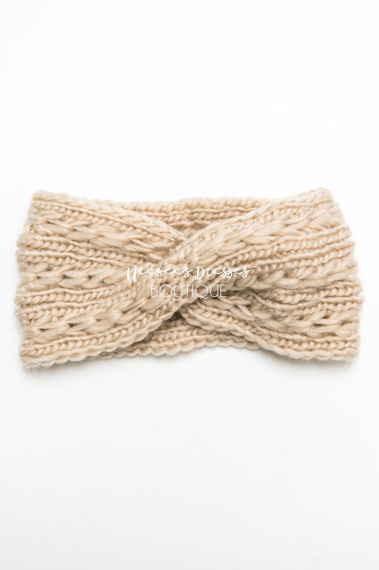 Instant Love Twist Knit Headband Accessories & Shoes Hana 