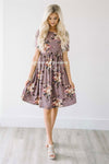The Natalie Modest Dresses vendor-unknown Dusty Lilac XS