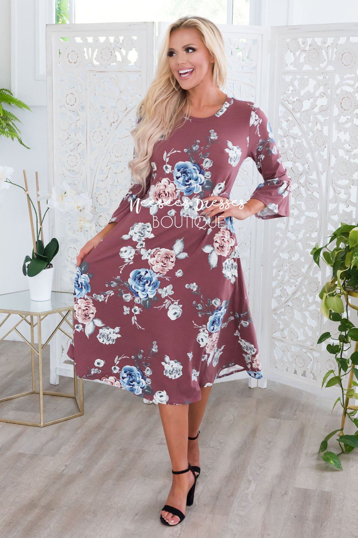 The Adelle Modest Dresses vendor-unknown 