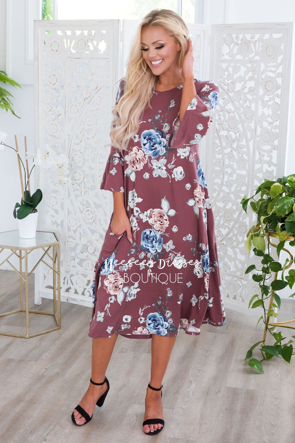 The Adelle Modest Dresses vendor-unknown 