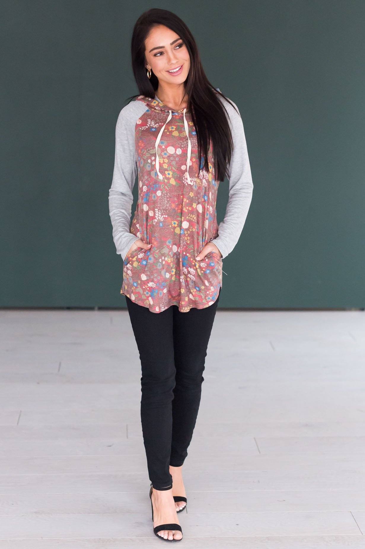 Daydream Believer Modest Hoodie Modest Dresses vendor-unknown 