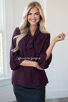 Risk It All Bell Sleeve Blouse Tops vendor-unknown