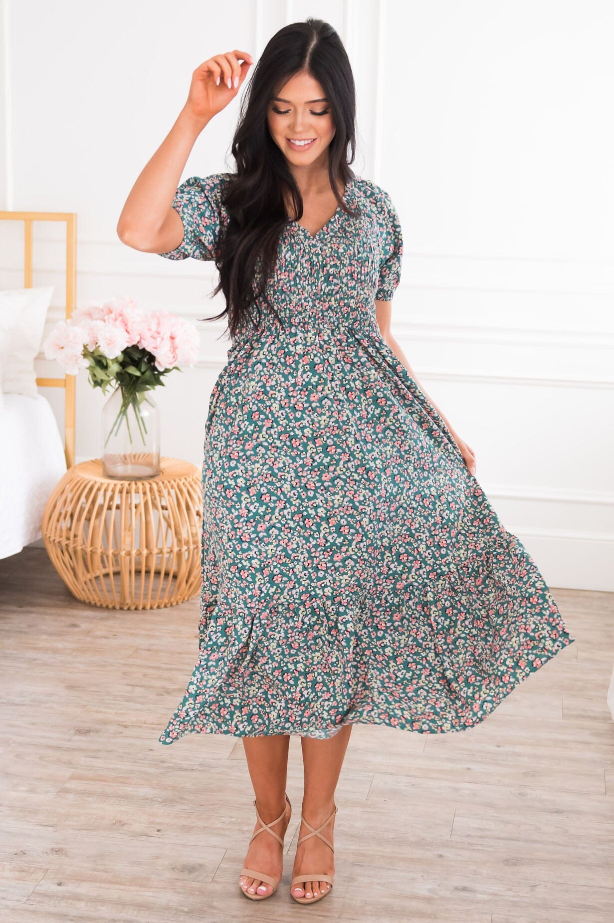 The Della Modest Dresses vendor-unknown 