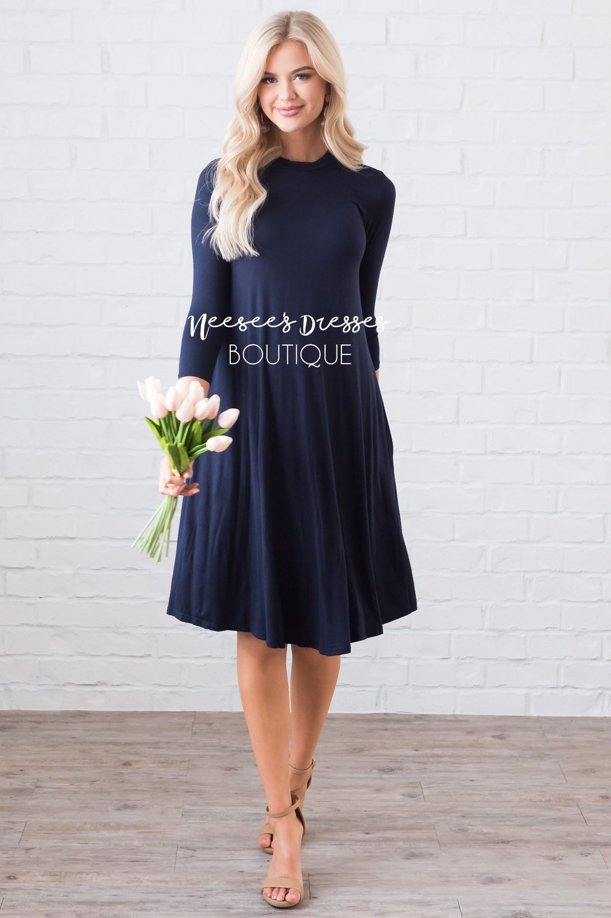 The Della Modest Dresses vendor-unknown 