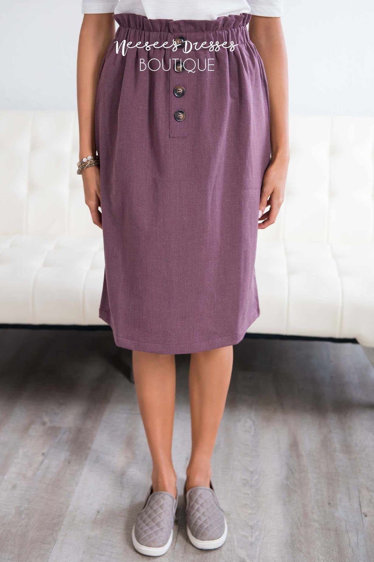 Make Life Marvelous Ruffle Waist Skirt Skirts vendor-unknown 