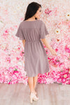 The Aria Button Dress Modest Dresses vendor-unknown
