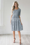 The Emmy Modest Dresses vendor-unknown Gray XS