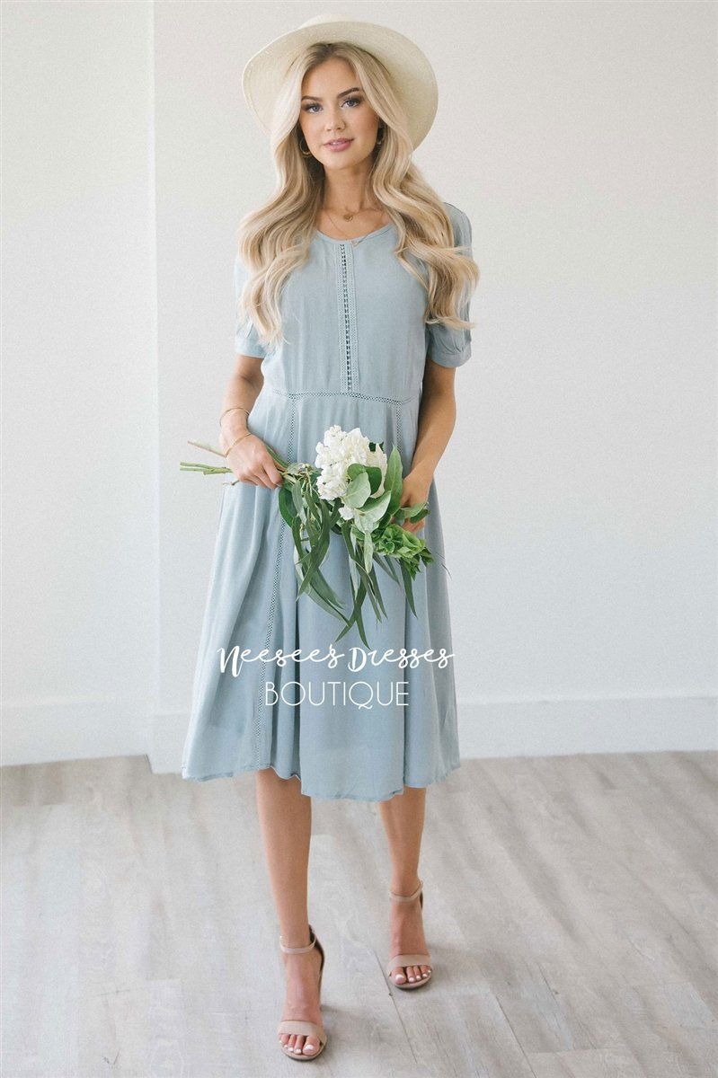 The Trisha Modest Dresses vendor-unknown S Sage 