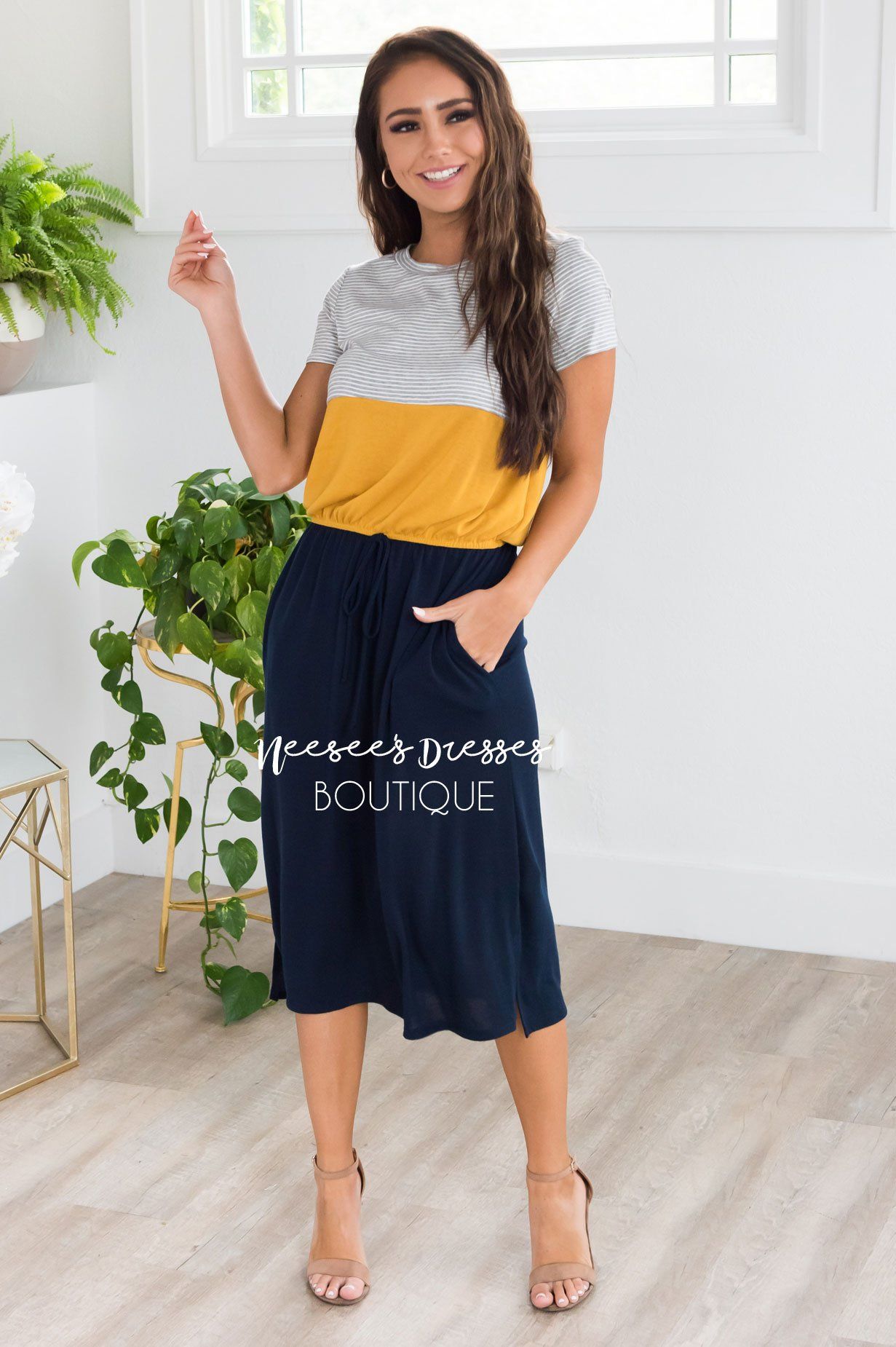 The Ebony Modest Dresses vendor-unknown 