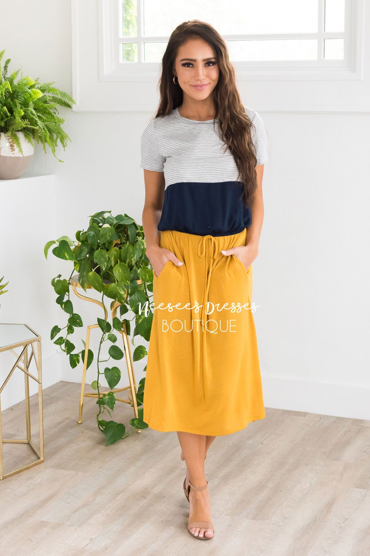 The Ebony Modest Dresses vendor-unknown 