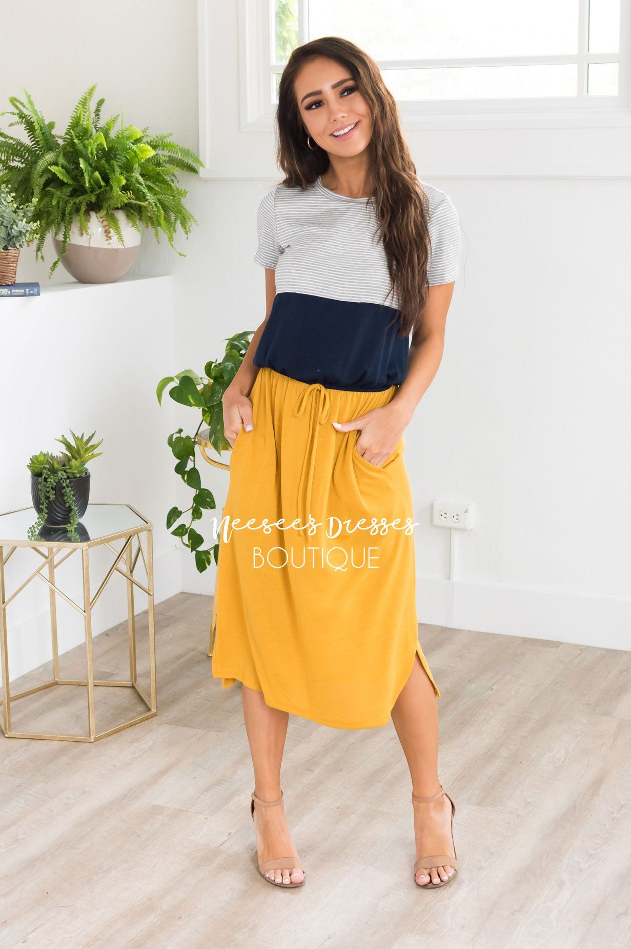 The Ebony Modest Dresses vendor-unknown 