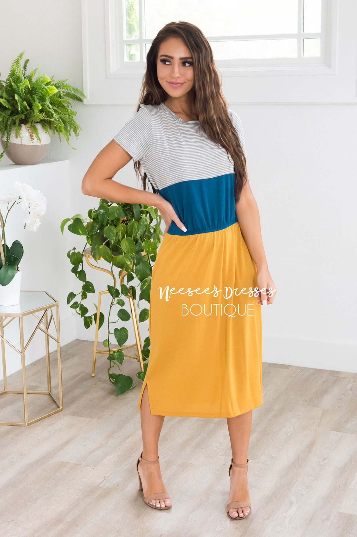 The Ebony Modest Dresses vendor-unknown 