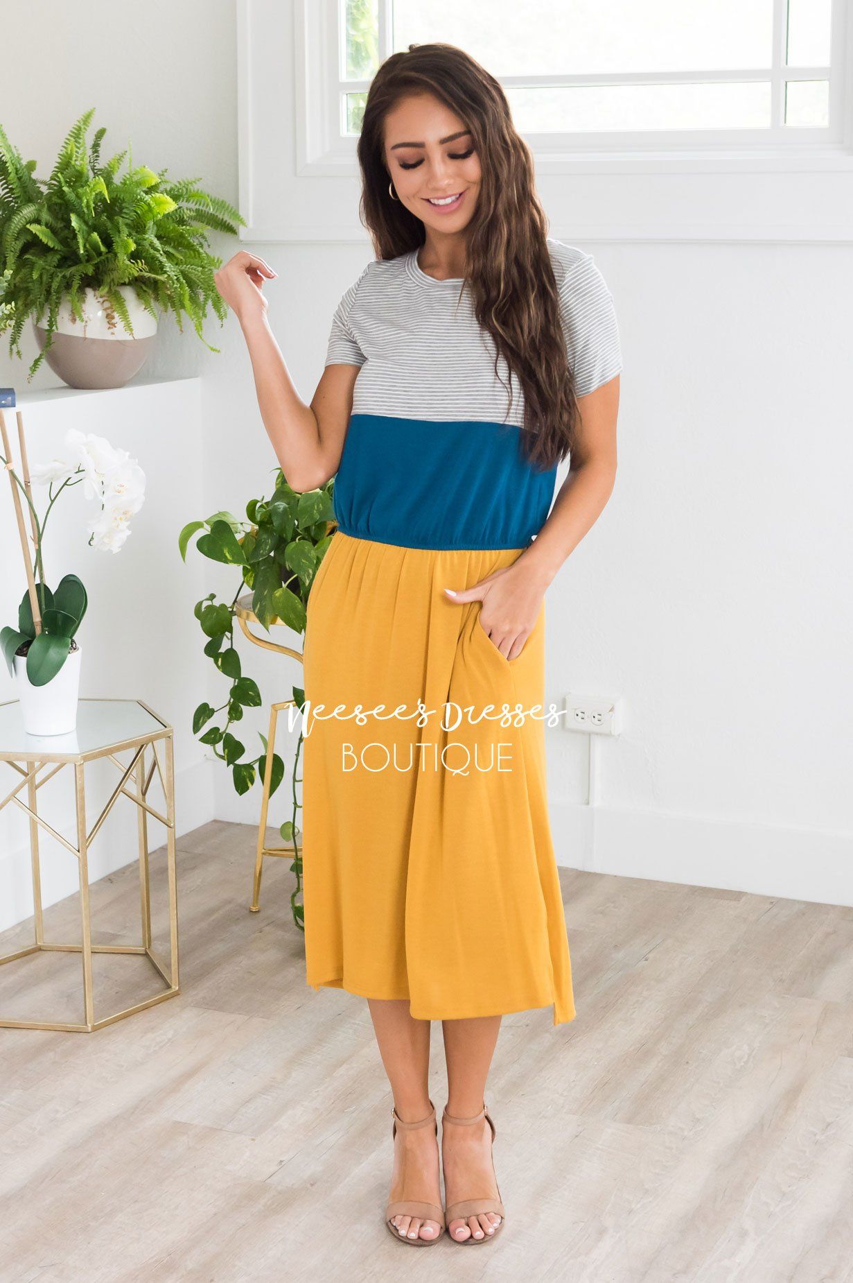 The Ebony Modest Dresses vendor-unknown 