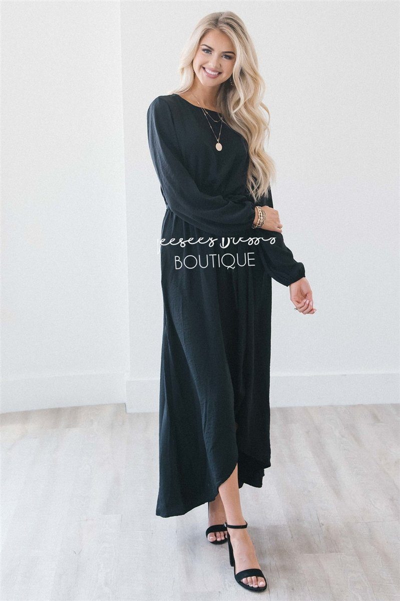 The Maleah - Long Sleeves Modest Dresses vendor-unknown 
