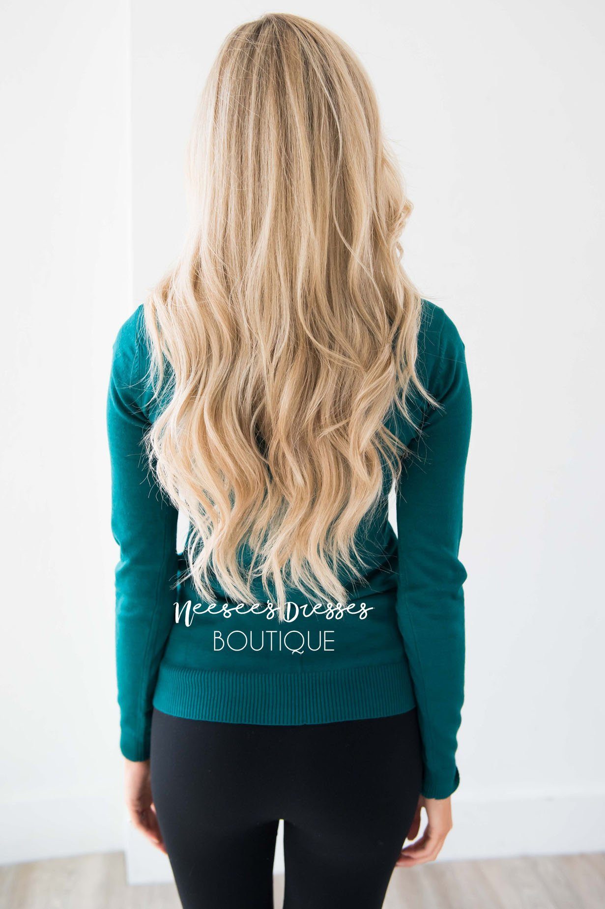 Essential Crewneck Fall Cardigan Tops vendor-unknown 