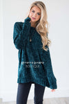 Afraid To Fall Chenille Knit Sweater Tops vendor-unknown