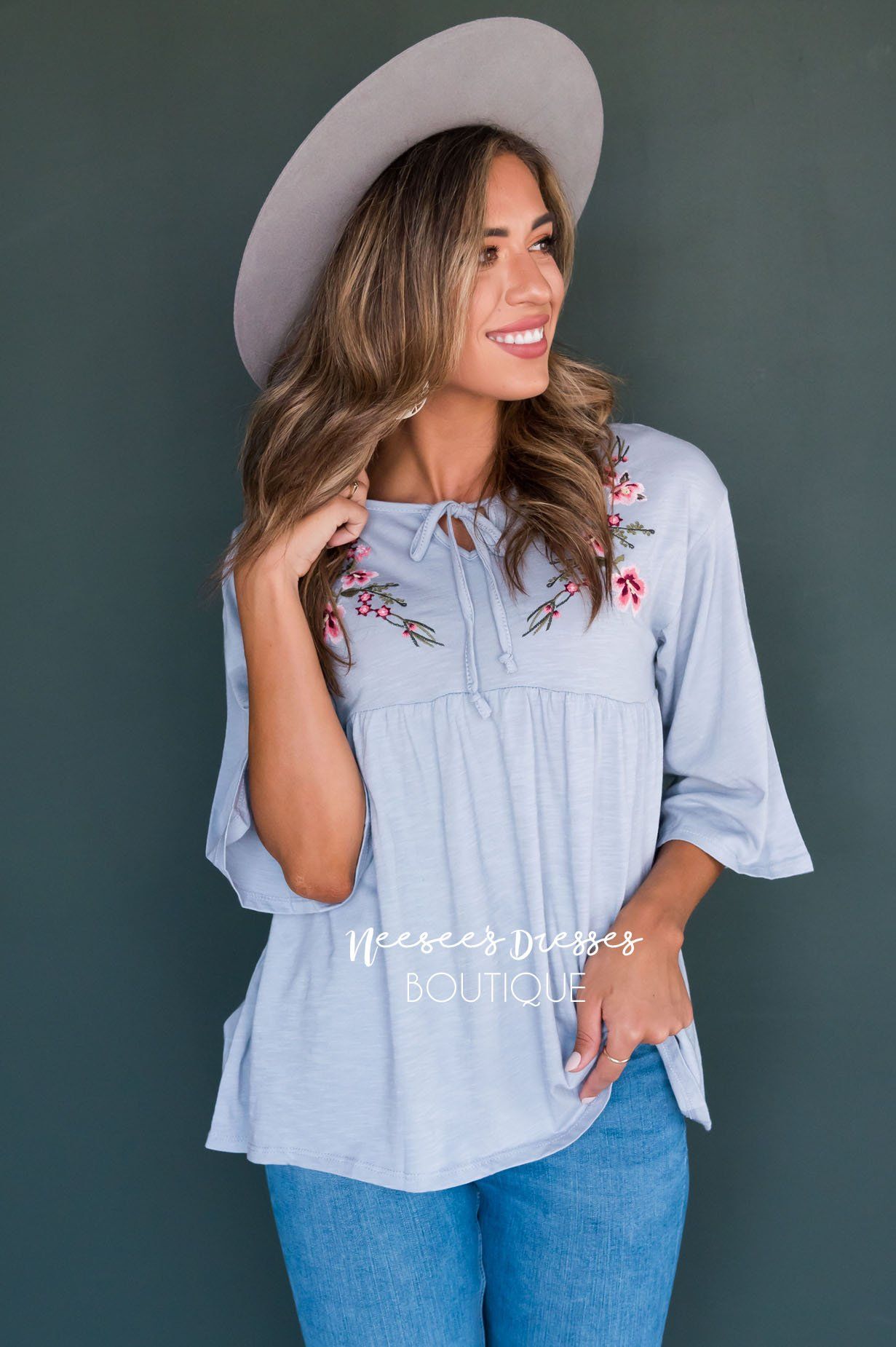 Enchanted Heart Baby Doll Top Tops vendor-unknown 