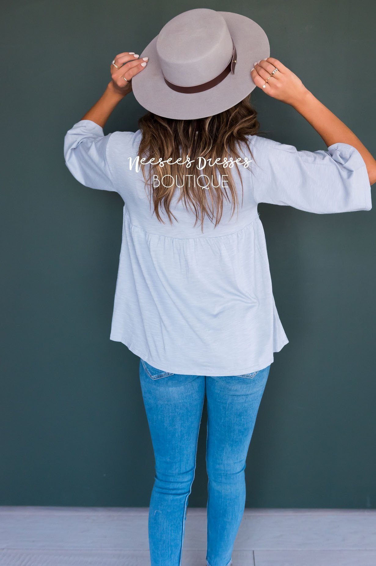 Enchanted Heart Baby Doll Top Tops vendor-unknown 