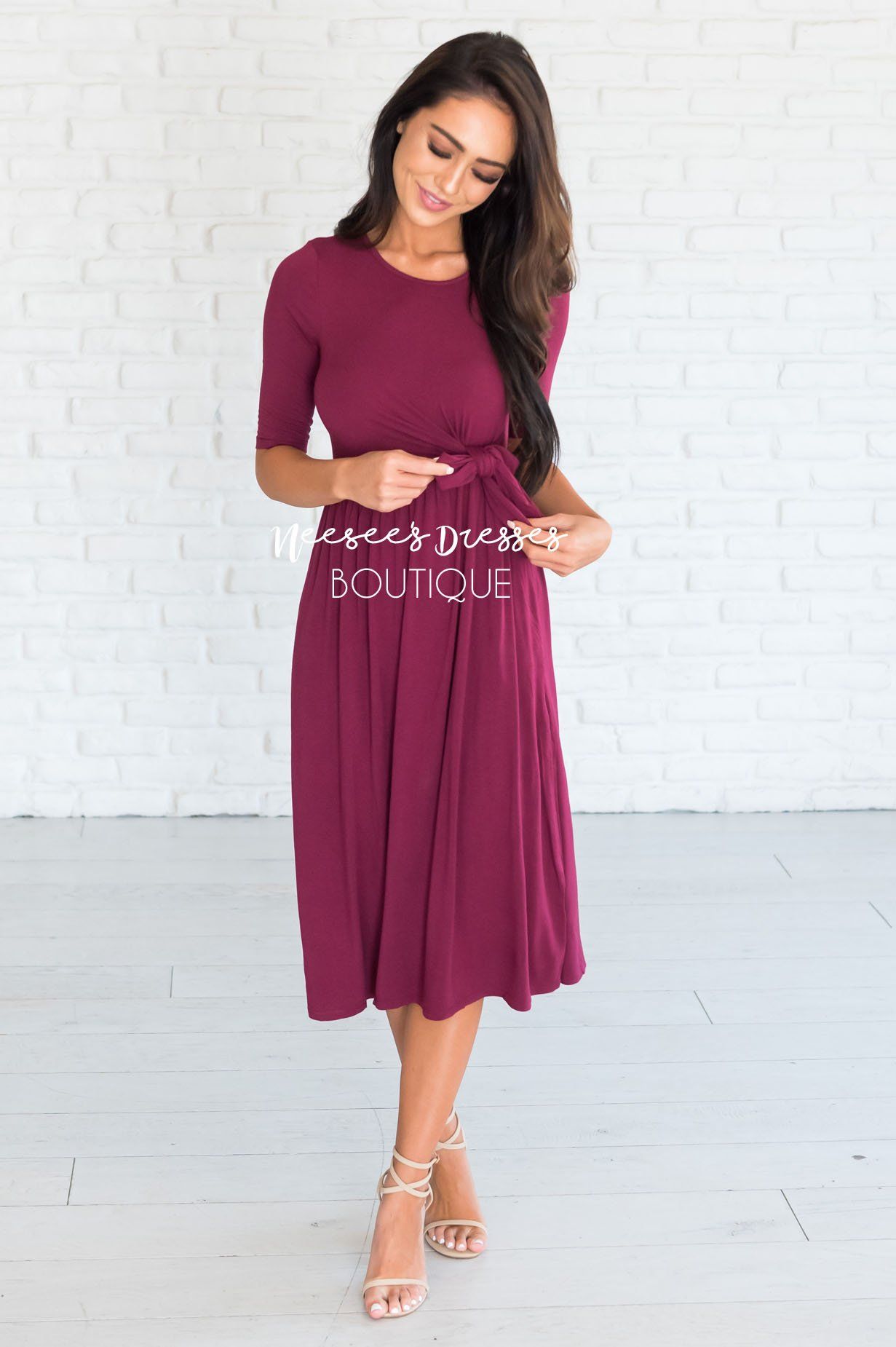 The Estella Modest Dresses vendor-unknown 