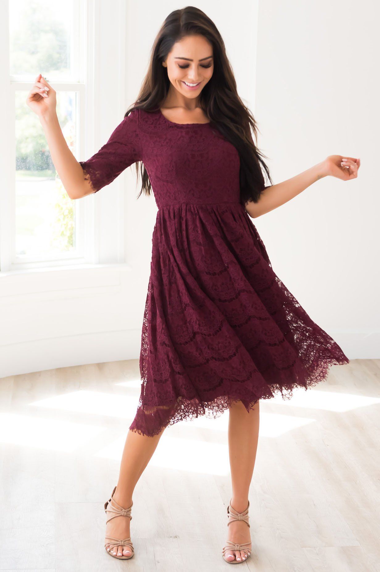 The Evelyn Modest Dresses vendor-unknown 