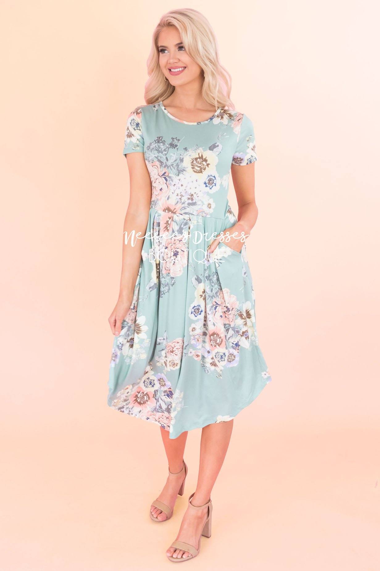 The Evelyn Modest Dresses vendor-unknown 