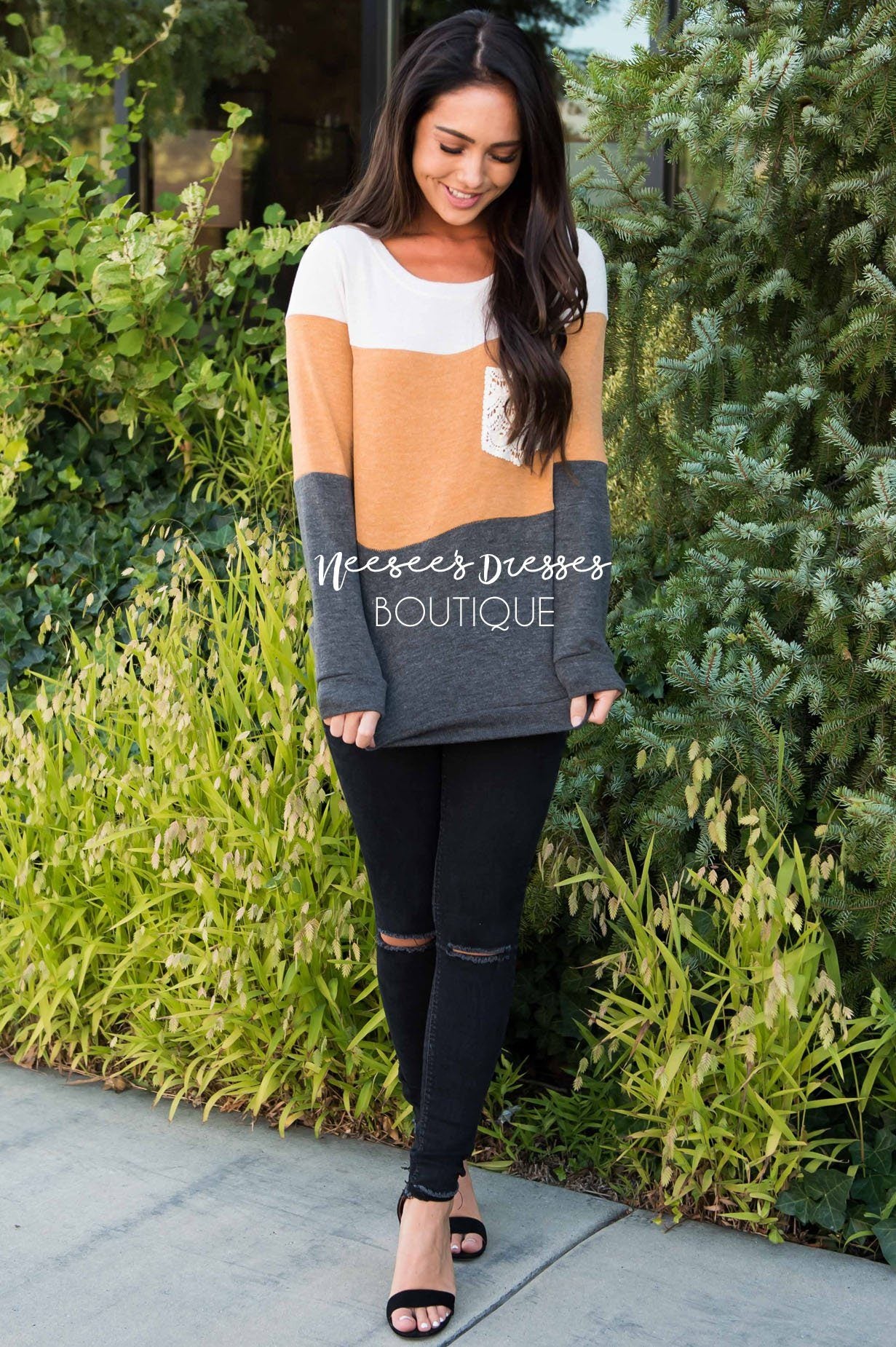 Fall is All Around sweater Modest Dresses vendor-unknown 