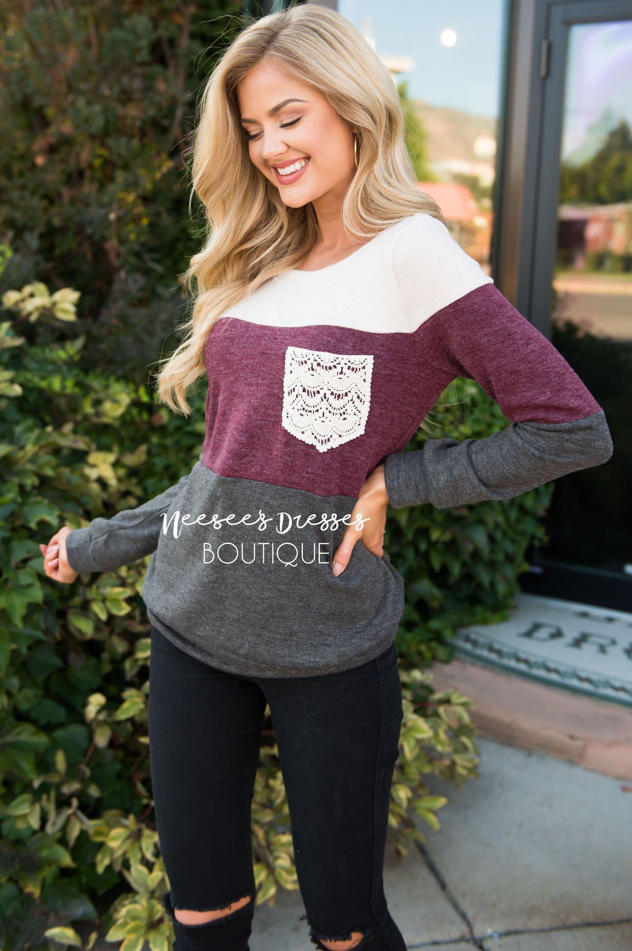 Fall is All Around sweater Modest Dresses vendor-unknown 