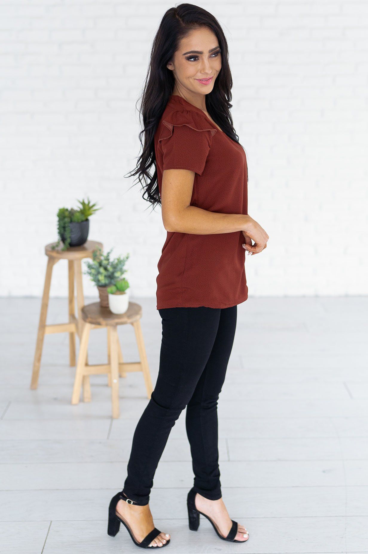 First Choice Modest Blouse Tops vendor-unknown 