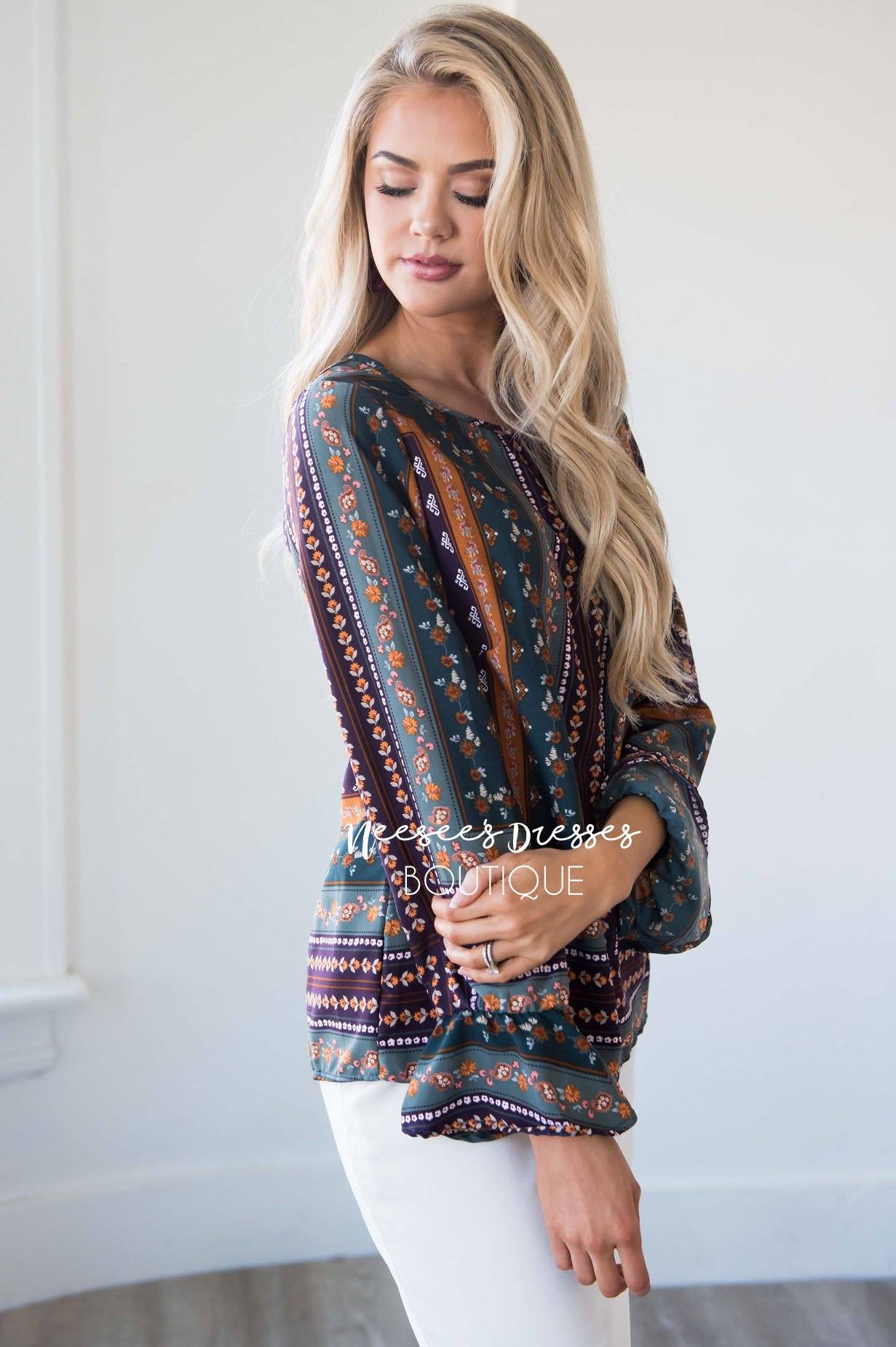 Sweetest Stories Blouse Tops vendor-unknown 