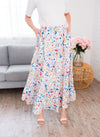 Surprise Me With Flowers Modest Maxi Skirt Skirts vendor-unknown