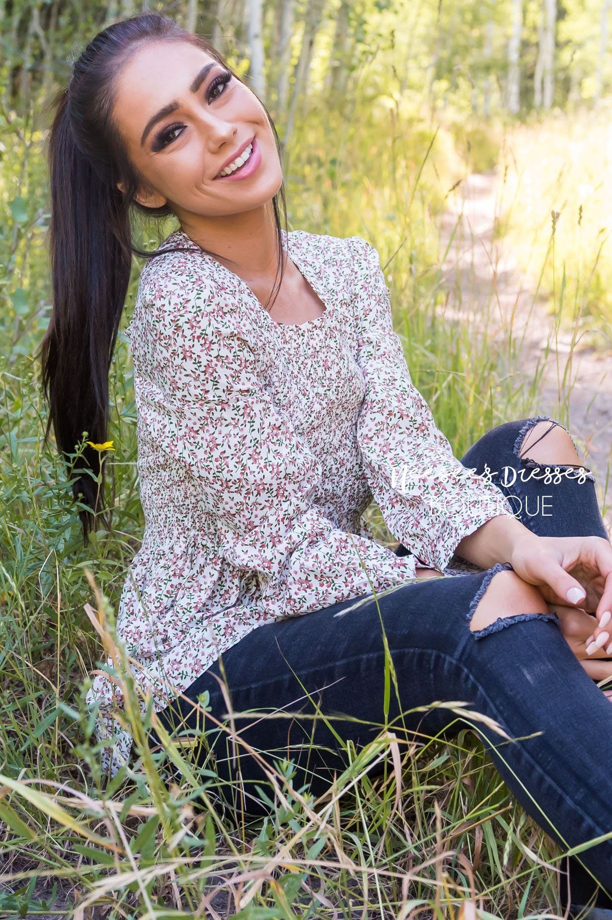 Simply Precious Modest Blouse Modest Dresses vendor-unknown 