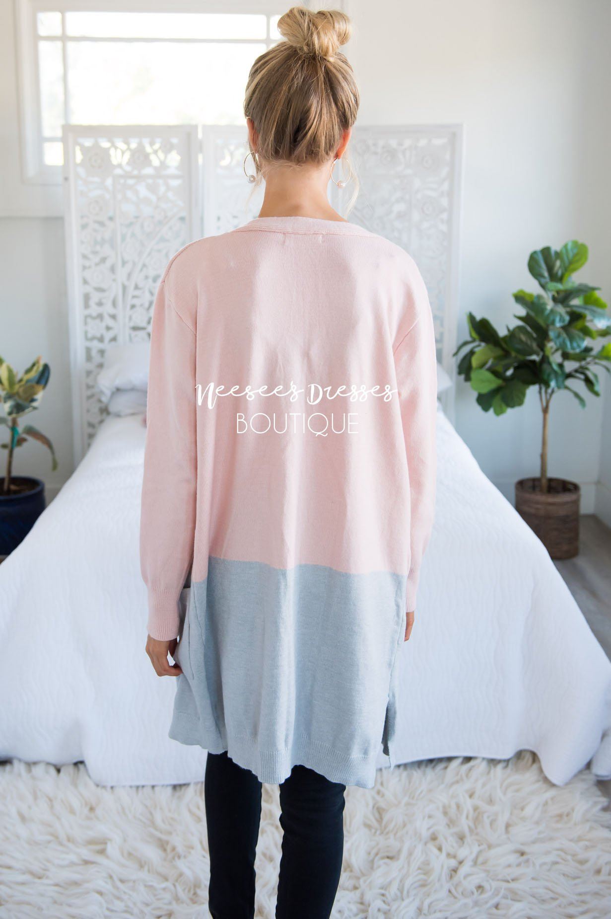 Best Friends long cardigan sweater Tops vendor-unknown 