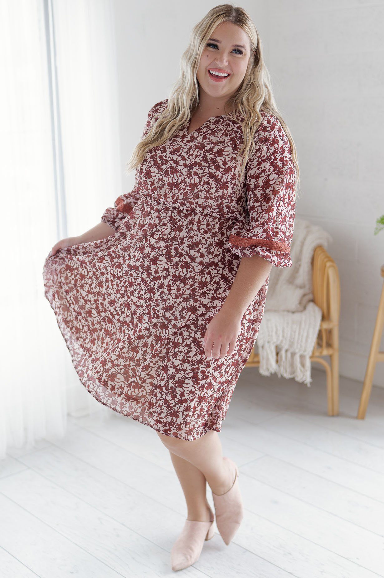 The Genevieve Modest Dresses vendor-unknown 