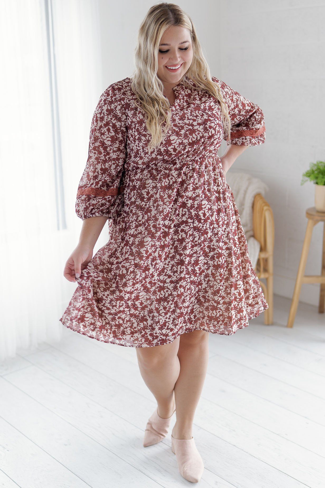 The Genevieve Modest Dresses vendor-unknown 