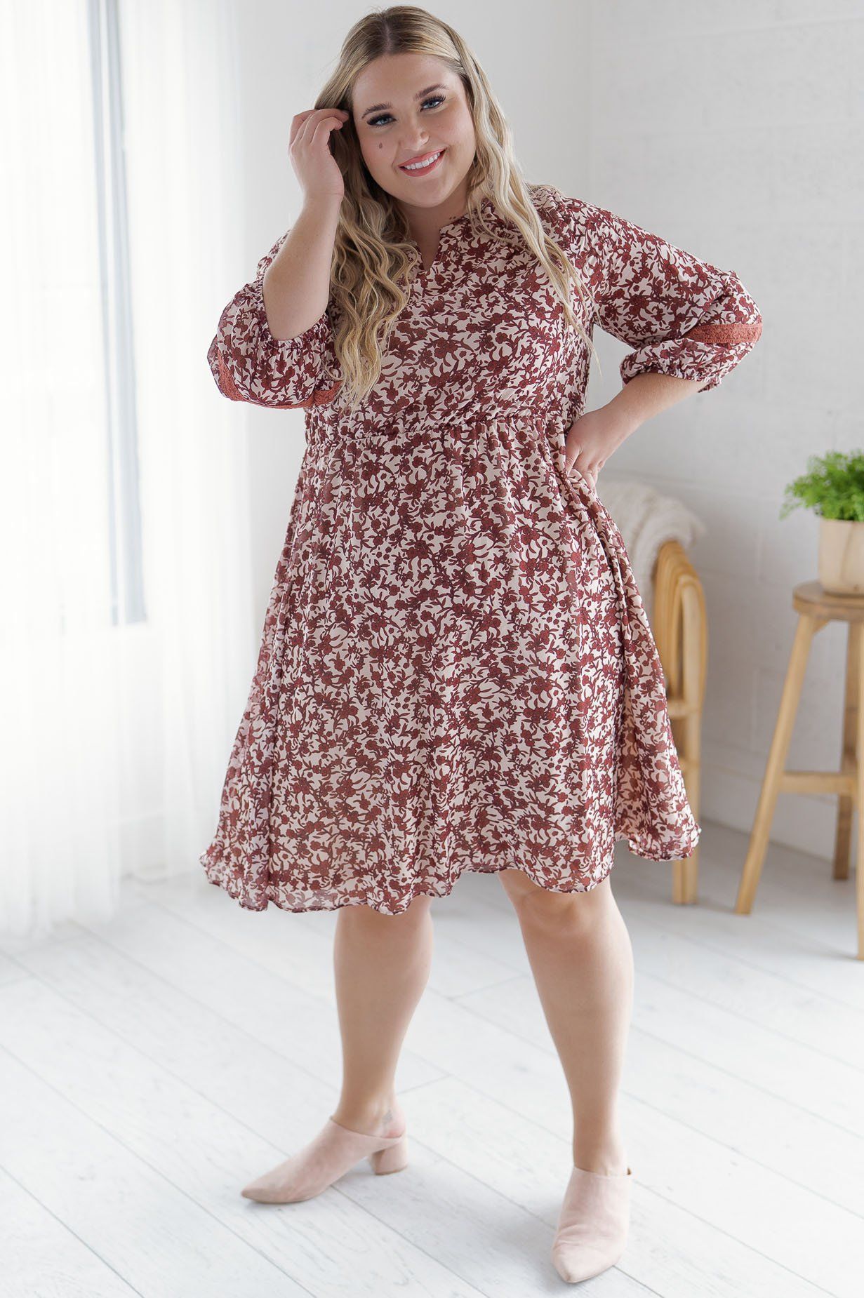 The Genevieve Modest Dresses vendor-unknown 