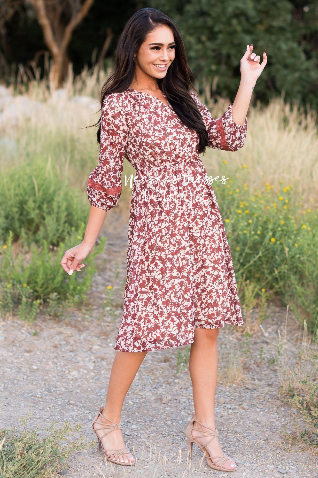 The Genevieve Modest Dresses vendor-unknown 