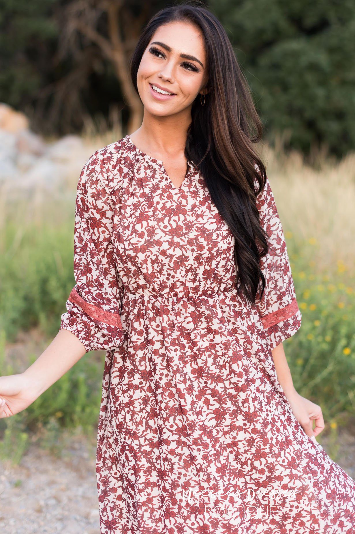 The Genevieve Modest Dresses vendor-unknown 